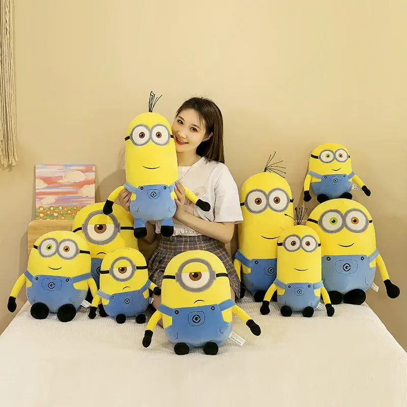 Minions Plush Toy (Bob, Stuart, Kevin)